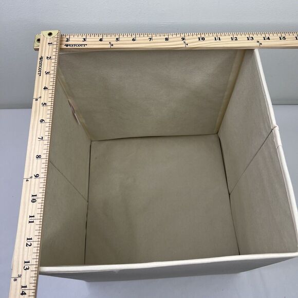 3 Sprouts Children's Foldable Fabric Storage Cube Box Toy Bin Owl - Picture 7 of 8